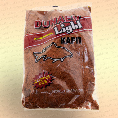 Прикормка "DUNAEV LIGHT" 0,75 кг, Карп