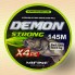 Плетёный шнур Mifine DEMON X4 PE 145 м, 0,12 мм, 9,1 кг