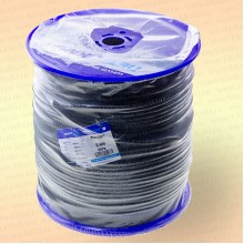 Шнур плетеный Стандарт, на бобине 350 м, диаметр 8 мм, черный